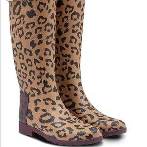 Original Leopard Print Tall Waterproof Rain Boot